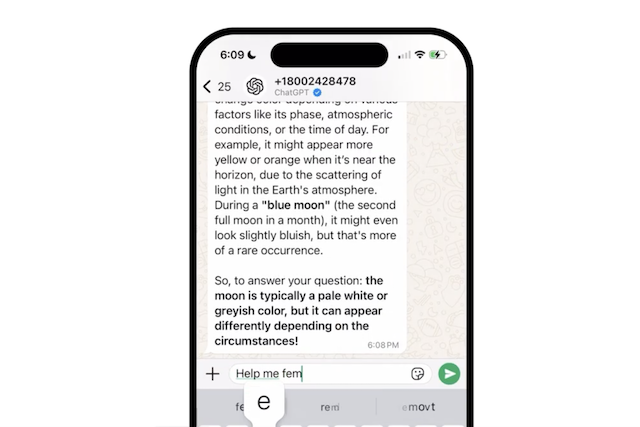 OpenAI zpřístupnil ChatGPT pro telefonní hovory a textové zprávy